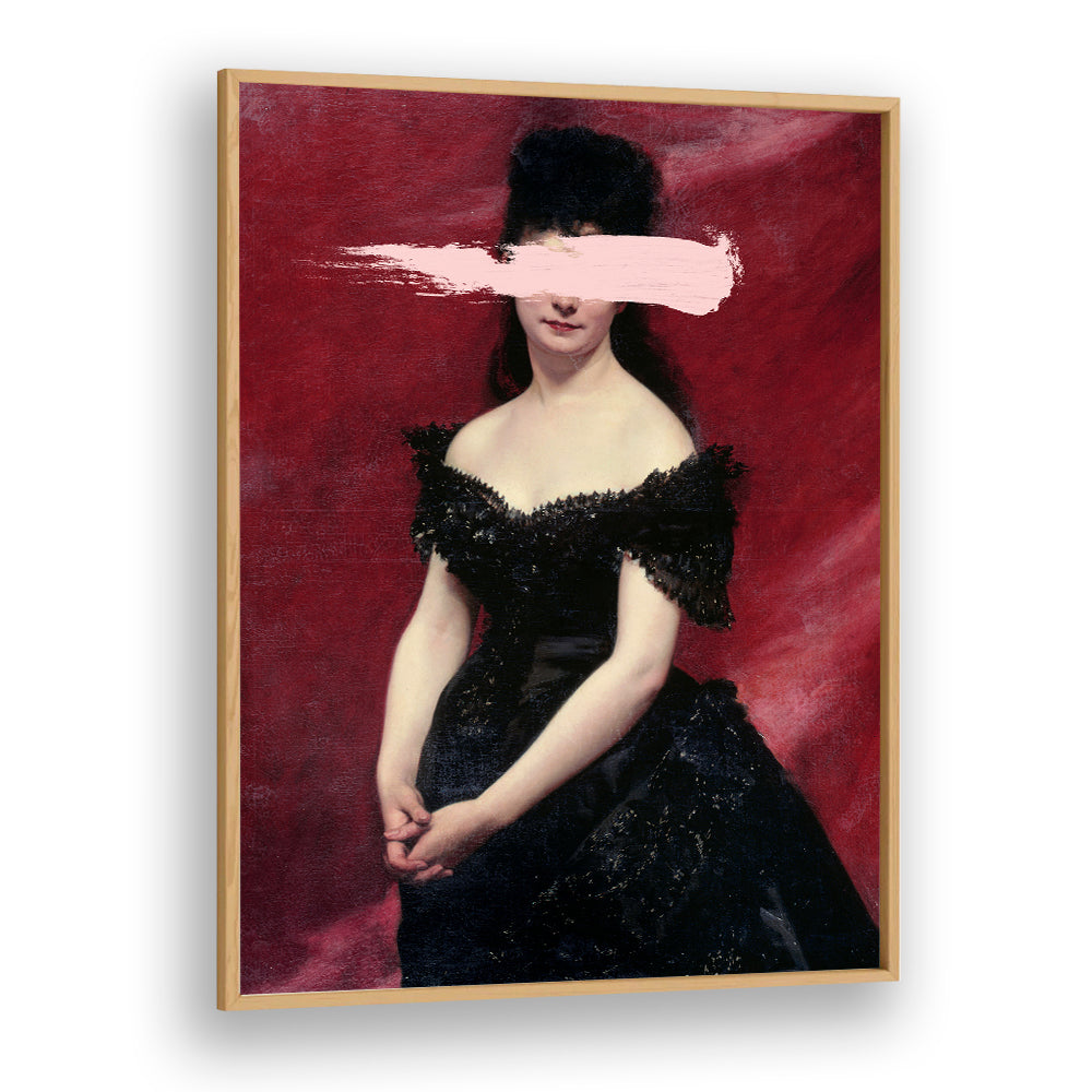 BLACK DRESS III , ALTERED ART PRINTS