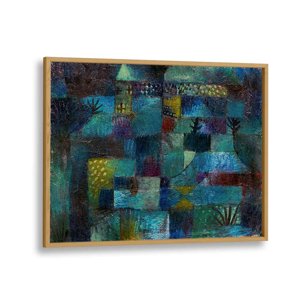 TERRACED GARDEN (1920) , VINTAGE PAINTINGS