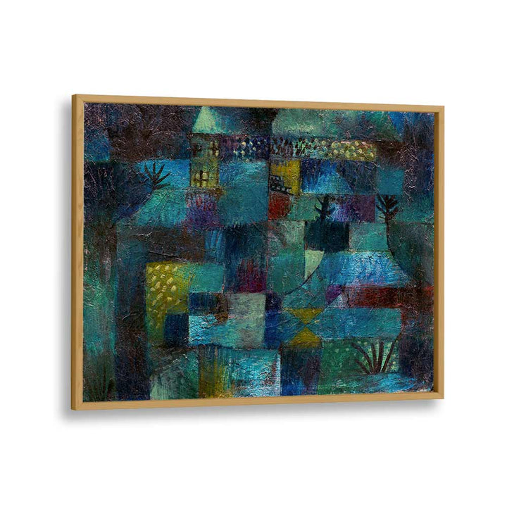 TERRACED GARDEN (1920) , VINTAGE PAINTINGS