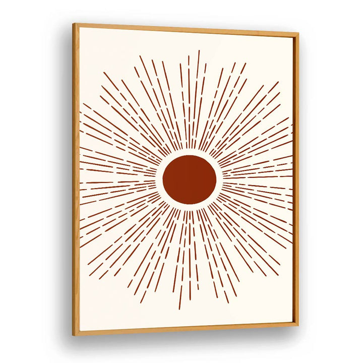 Bright sunburst design showcasing the essence of HENRI MATISSE WOMAN III, BOHO ART PRINTS by Jay Stanley. Perfect for decor.