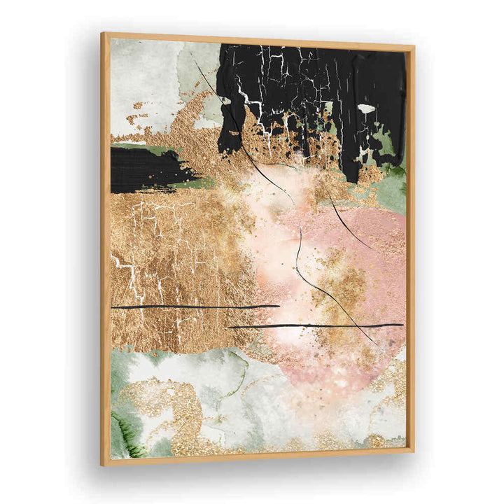 CHAOS IN BLOOM III , BOHO ART PAINTINGS