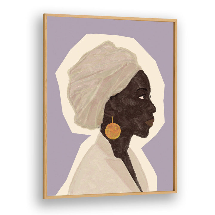 AFRICAN WOMAN , PORTRAITS & FIGURATIVE ILLUSTRATIONS