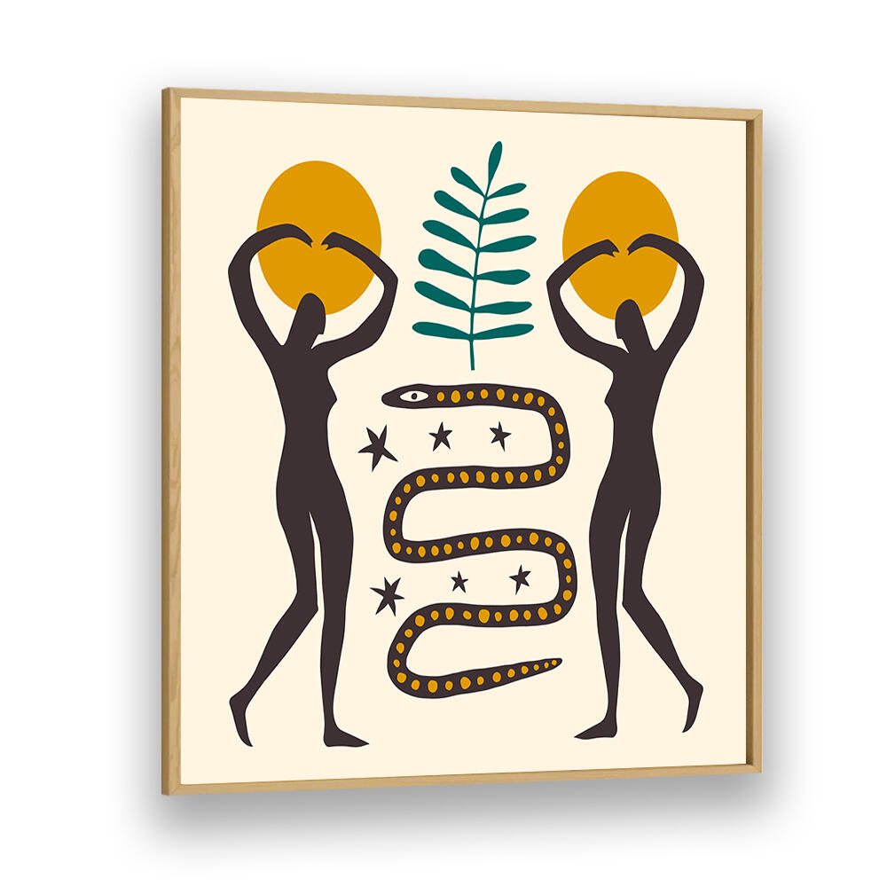 THE SPIRIT SERIES IV , BOHO ART PAINTINGS