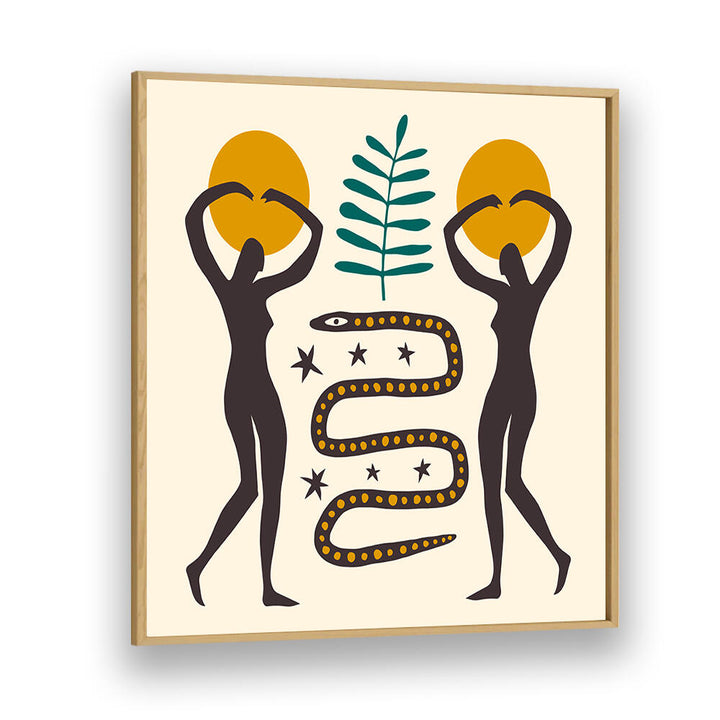 THE SPIRIT SERIES IV , BOHO ART PAINTINGS