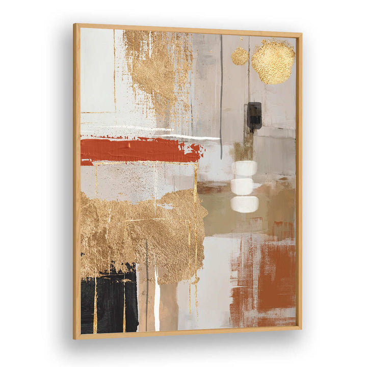 TERRACOTTA CHAOS II , BOHO ART PAINTINGS