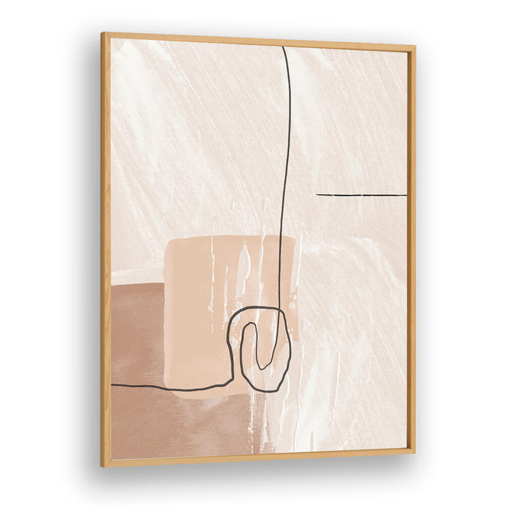 CREAMY I , BOHO ART PAINTINGS