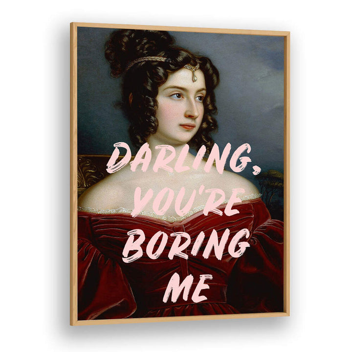 BORING ME , ALTERED ART PRINTS