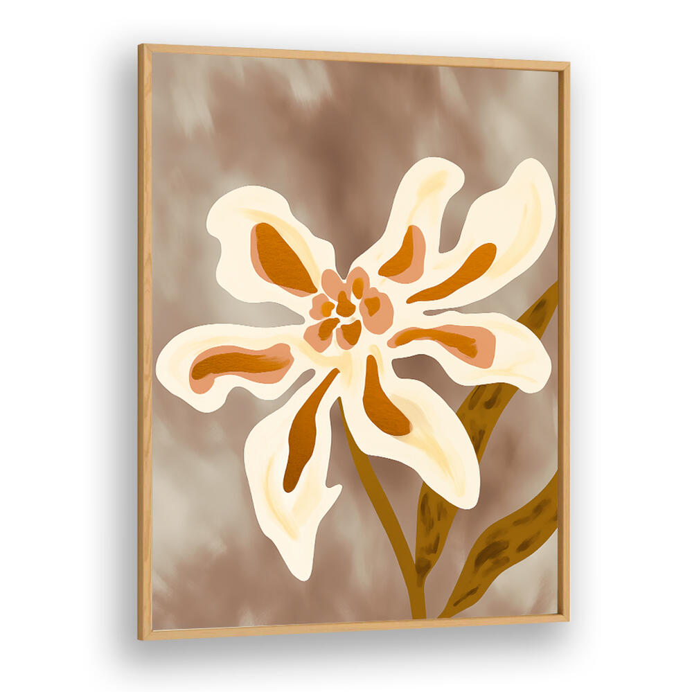 DELICATE WHITE FLOWER , FLORAL FLOWER PAINTINGS