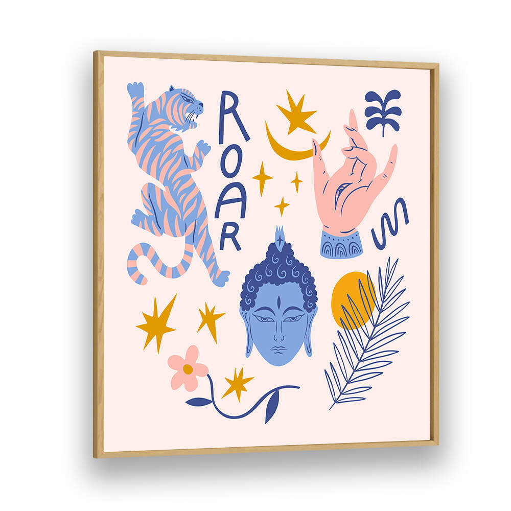 THE SPIRIT SERIES I , BOHO ART PAINTINGS