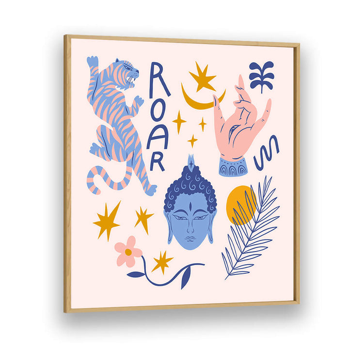 THE SPIRIT SERIES I , BOHO ART PAINTINGS