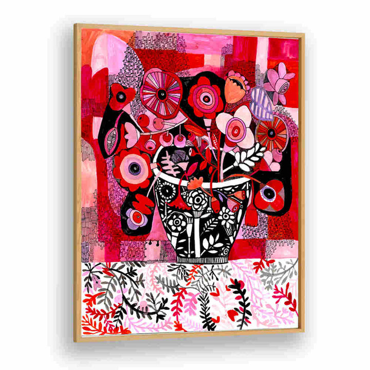 SHADES OF PINK , FLORAL FLOWER PAINTINGS