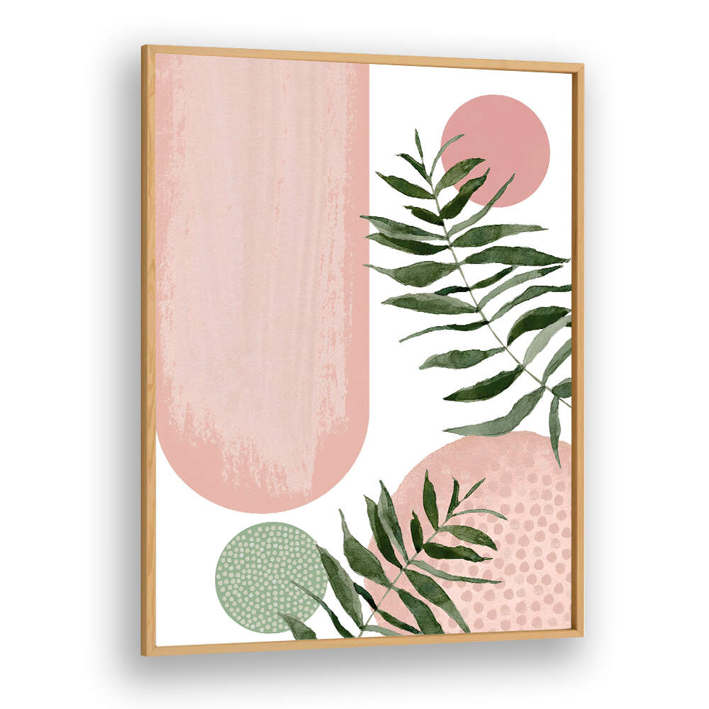 BOHO SHAPES III , BOHO ART PAINTINGS