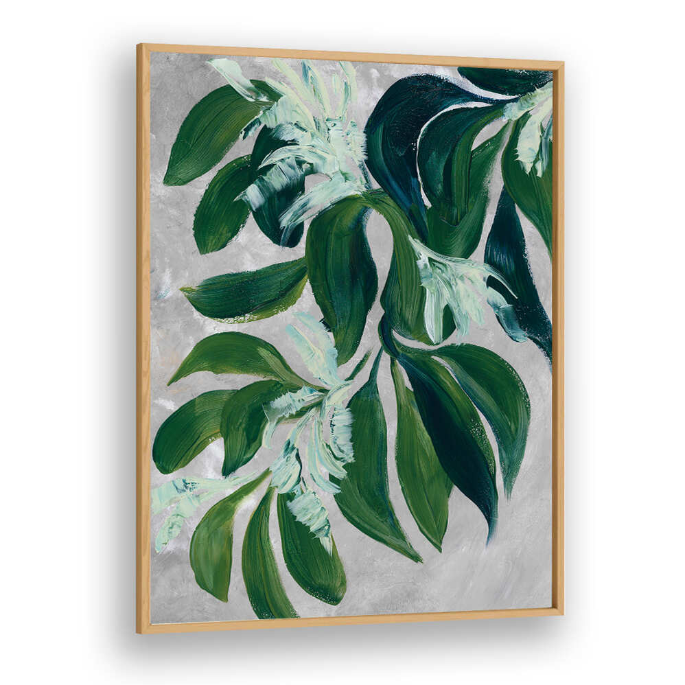 YOON LEAVES , FLORAL FLOWER PAINTINGS