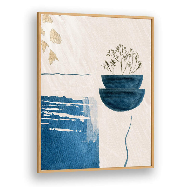 CALM BLUES I , BOHO ART PAINTINGS