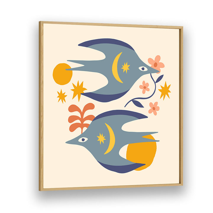 THE SPIRIT SERIES XXV , BOHO ART PAINTINGS