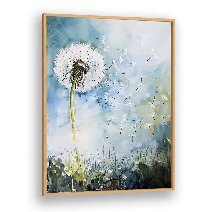 DANDELLION , FLORAL FLOWER PAINTINGS