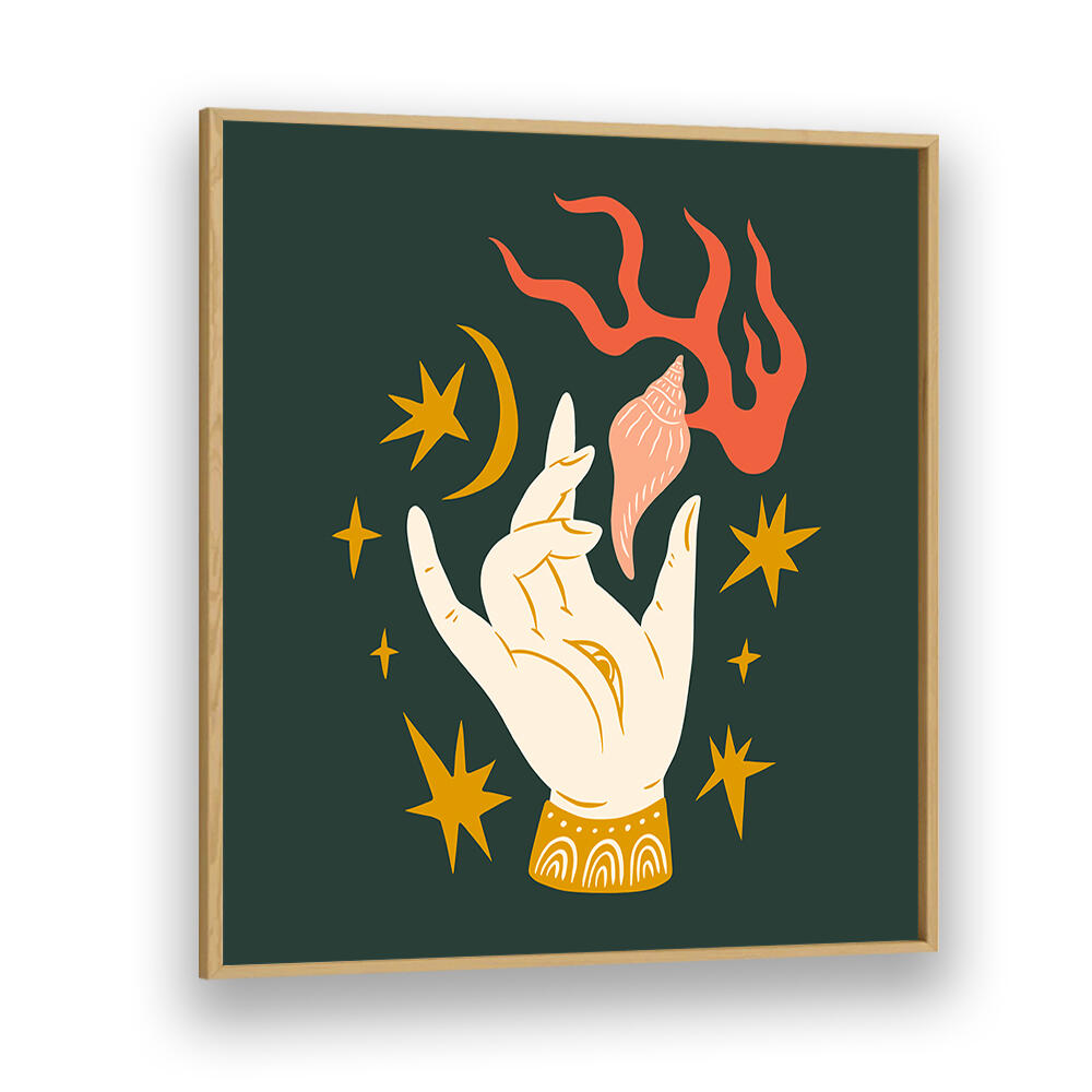 THE SPIRIT SERIES V , BOHO ART PAINTINGS