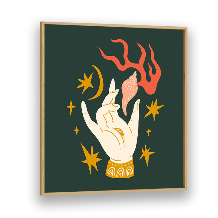 THE SPIRIT SERIES V , BOHO ART PAINTINGS