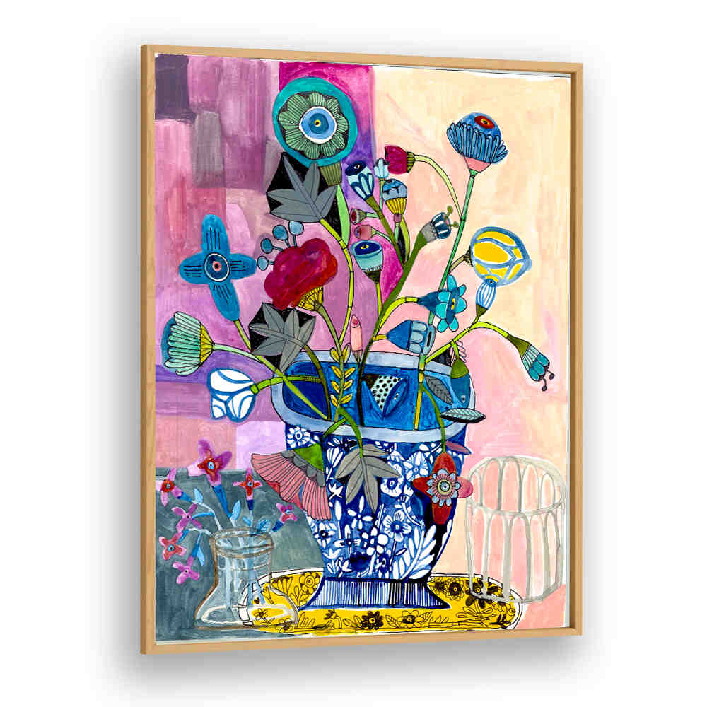 50SHADES OF PURPLE , FLORAL FLOWER PAINTINGS