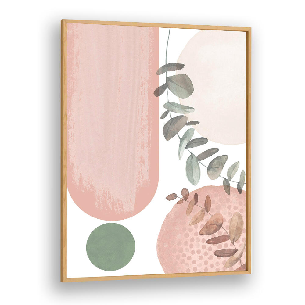 SAGE PINK I , BOHO ART PAINTINGS