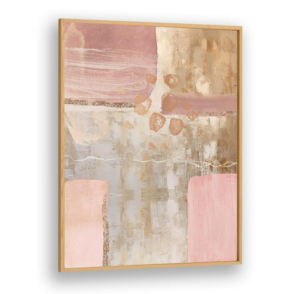 GLORIOUS PINK III , BOHO ART PAINTINGS