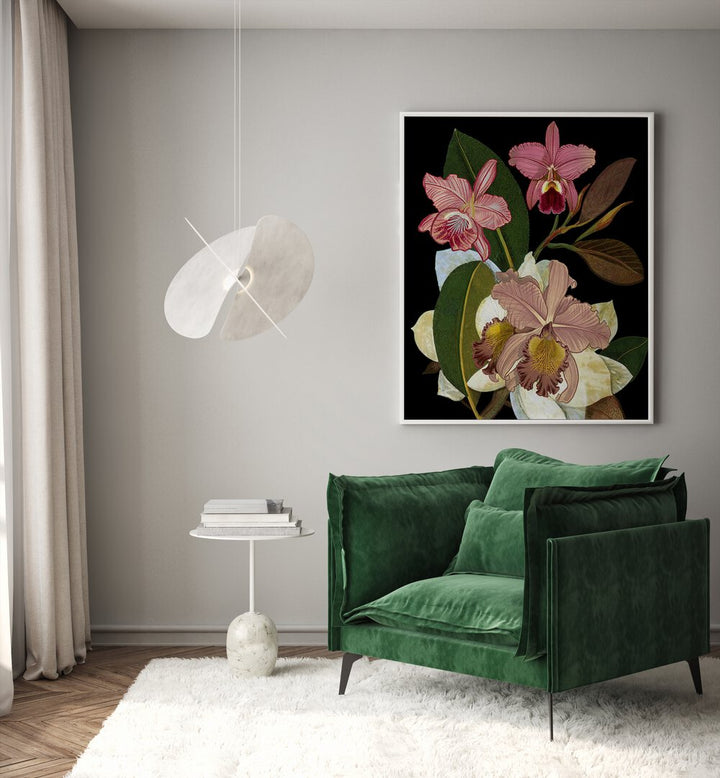 Stunning ORCHIDS II, FLORAL FLOWER PAINTINGS bring elegance and tranquility to your home decor. Perfect for any space.