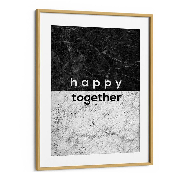 HAPPY TOGETHER COUPLES, QUOTES wall art by Orara Studio, perfect for celebrating love in your living space.