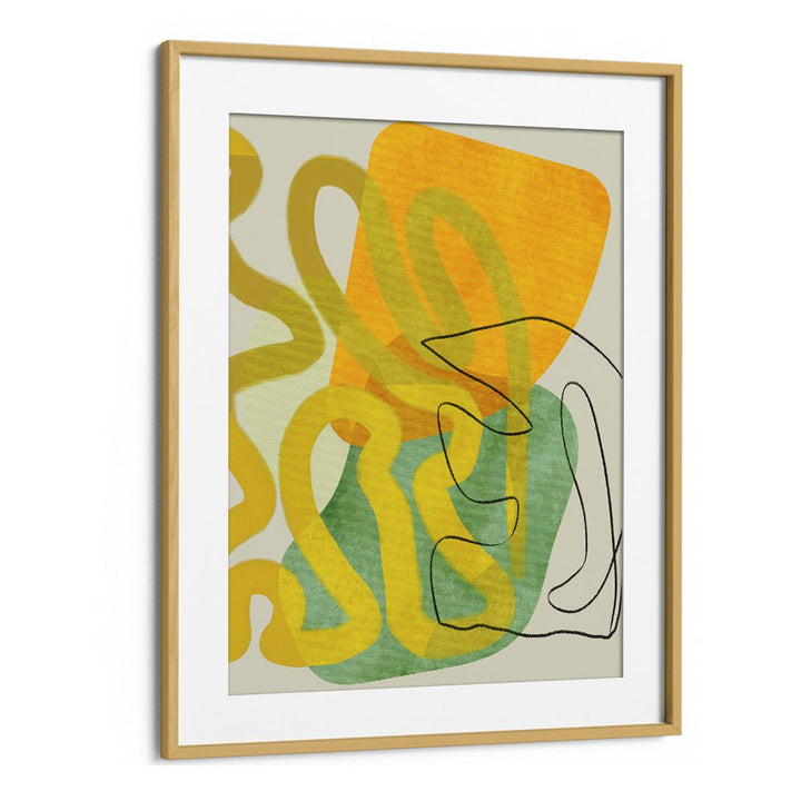Colorful abstract design of PAINTED LINES VIII KOPIE, a striking piece perfect for elevating your space.
