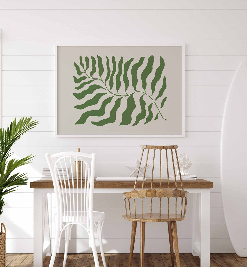 Stylish OLIVE GREEN GALLERY WALL with framed art, perfect for enhancing GALLERY WALLS in your living space.