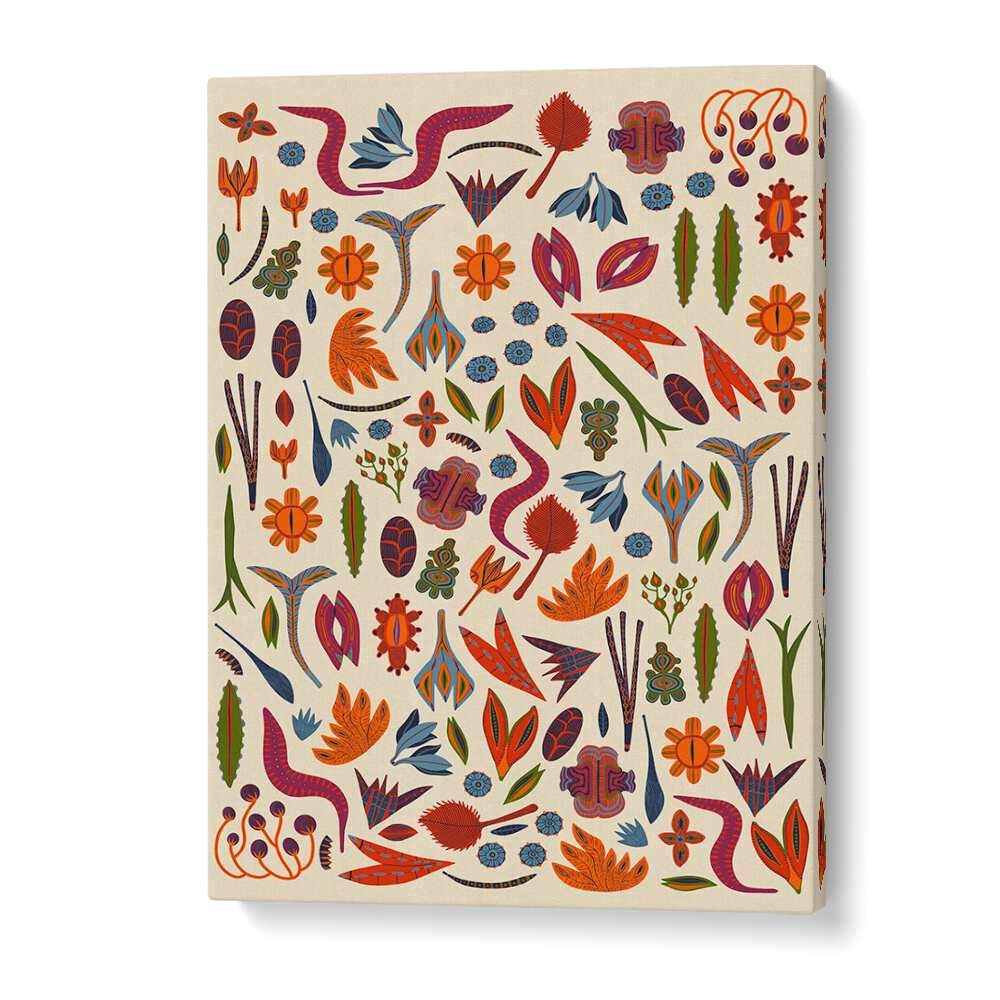 Vibrant ORNAMENTS , FLORAL FLOWER PAINTINGS to elevate your space with stunning botanical artistry. Perfect for any decor.