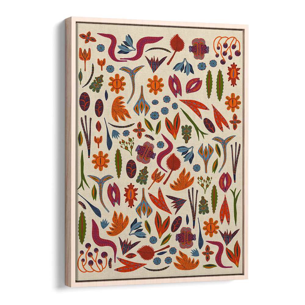 Colorful ORNAMENTS, FLORAL FLOWER PAINTINGS beautifully crafted to elevate your home or office decor.