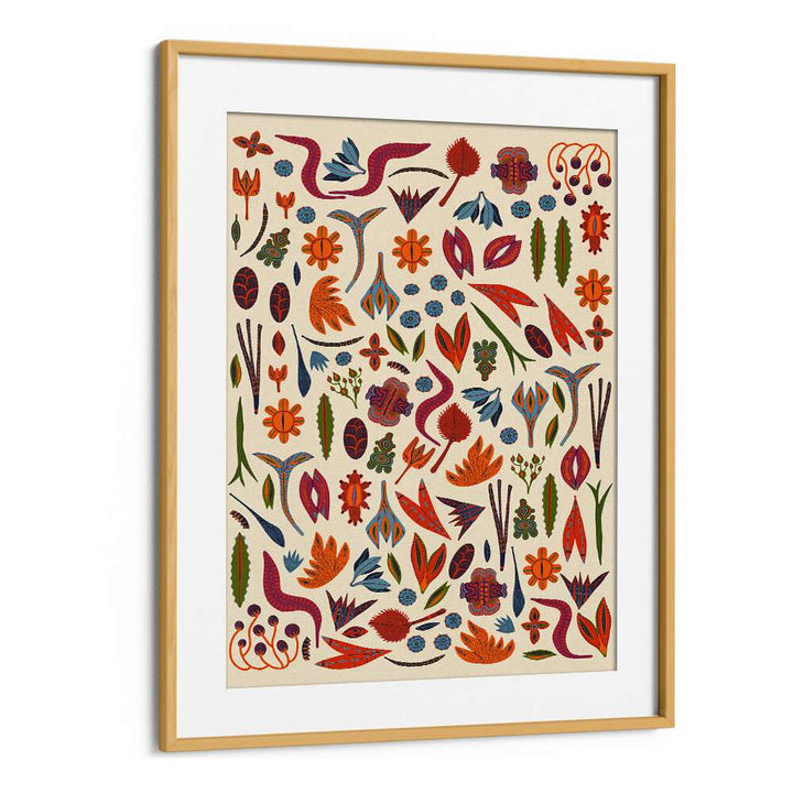 Beautifully framed ORNAMENTS , FLORAL FLOWER PAINTINGS add elegance to your space with vibrant botanical designs.
