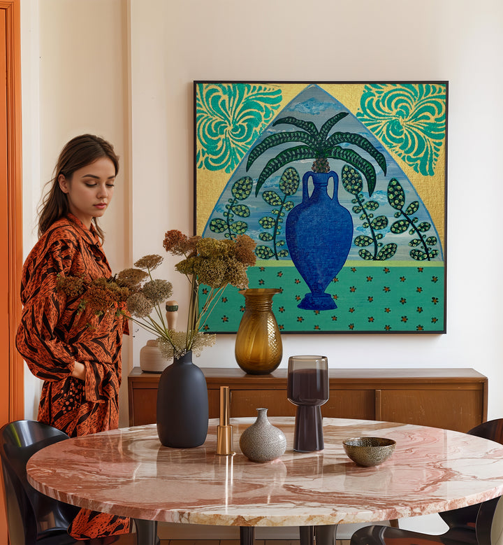 Transform your space with PALM TREE, FLORAL FLOWER PAINTINGS, featuring tropical elegance and vibrant decor.