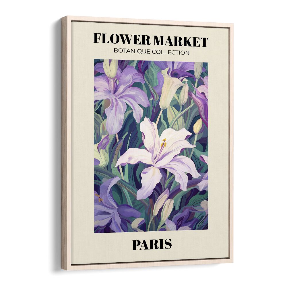 Vibrant floral artwork from PARIS- FLOWER MARKETO, showcasing exquisite botanical paintings by Emel Tunaboylu.