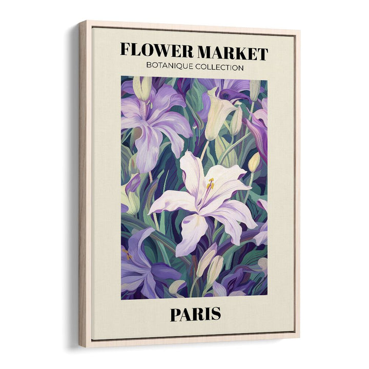 Vibrant floral artwork from PARIS- FLOWER MARKETO, showcasing exquisite botanical paintings by Emel Tunaboylu.