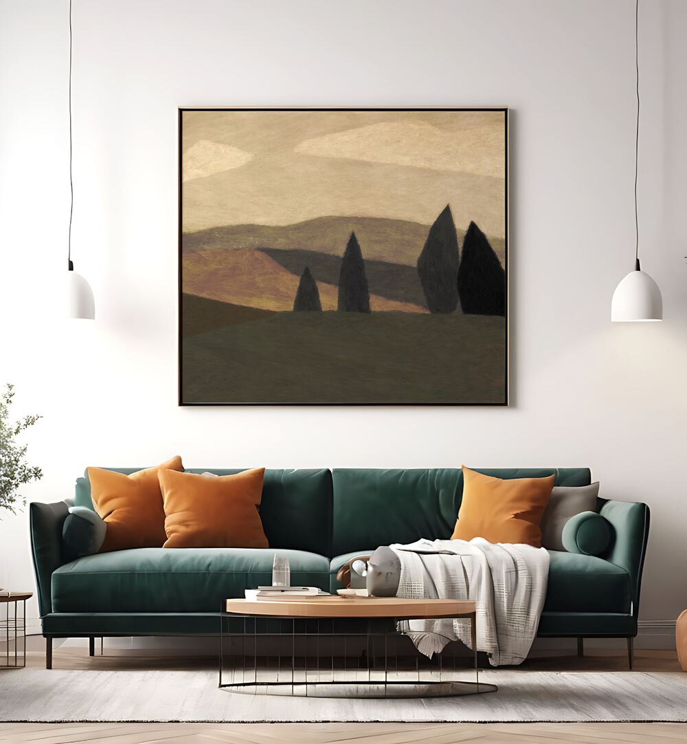 Stunning PAYSAGE II, LANDSCAPE PAINTINGS enhance your living space with serene natural beauty and captivating ambiance.