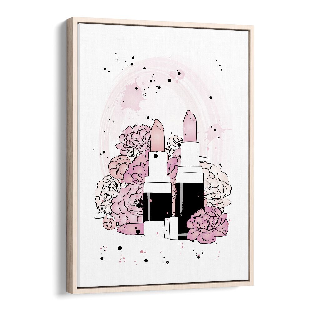 Stylish PEONY LIPSTICKS, FASHION POSTERS canvas by Martina, perfect for enhancing your home décor with elegance.