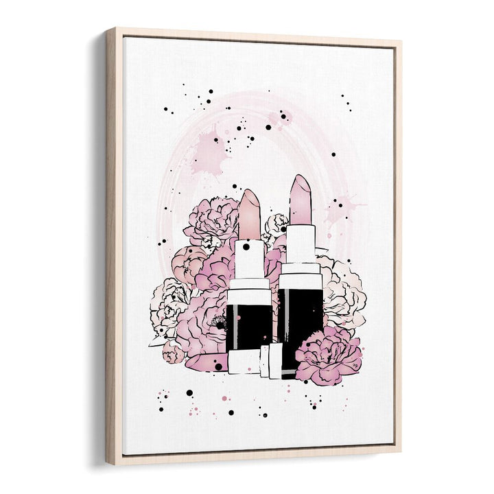 Stylish PEONY LIPSTICKS, FASHION POSTERS canvas by Martina, perfect for enhancing your home décor with elegance.