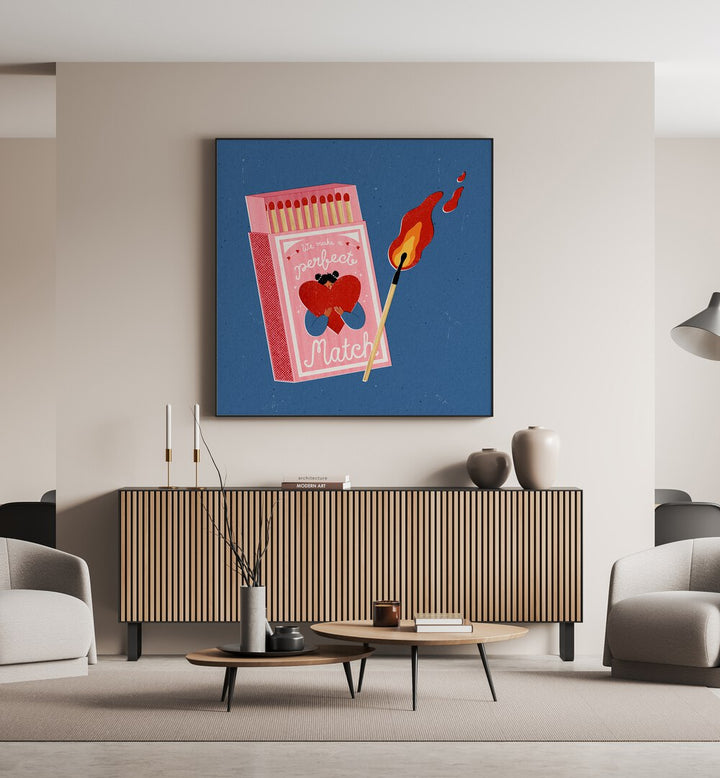 Bright and stylish, the PERFECT MATCH, FASHION POSTERS by Julia Leister transform any space with modern elegance.