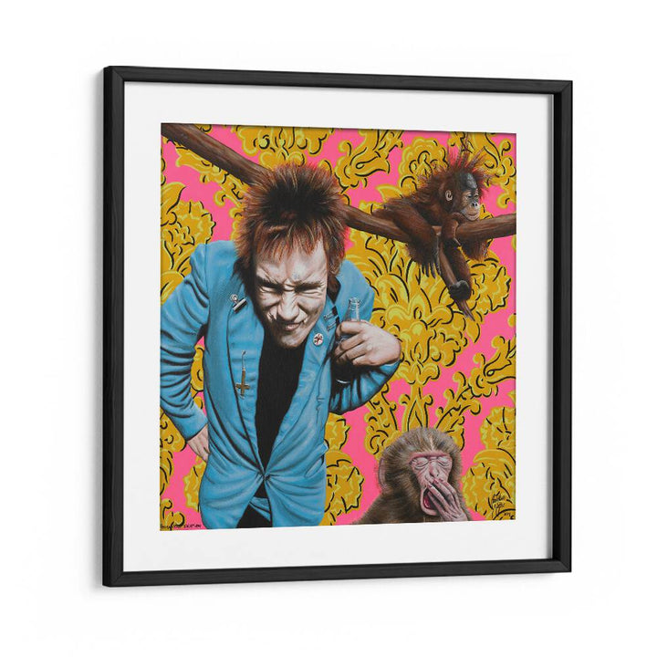 Bright and whimsical PERMANENT VACATION, CARTOON ART by Christian Beijer adds creativity to any space.