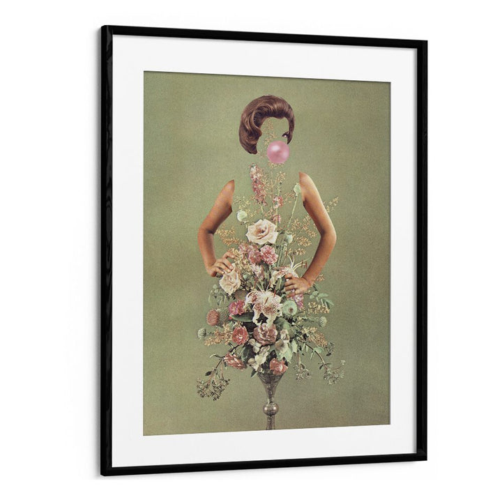 Petal Skirt and Pink Pop Surreal Painting brings vibrant surreal art to life with striking floral elements.