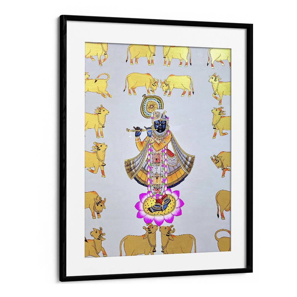 PICHWAI PAINTINGS II, INDIAN ART PAINTINGS beautifully showcase vibrant Indian culture with exquisite craftsmanship.