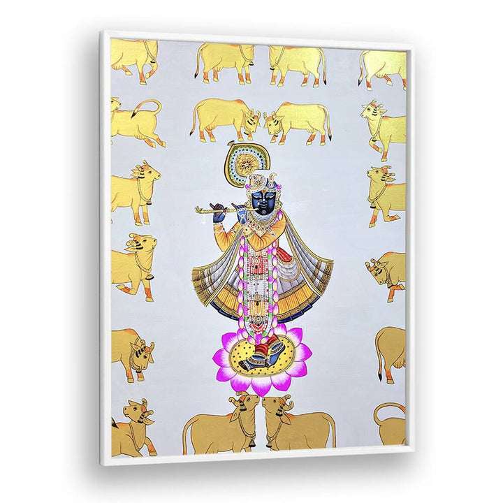 PICHWAI PAINTINGS II, INDIAN ART PAINTINGS showcase vibrant storytelling and cultural heritage in stunning detail.
