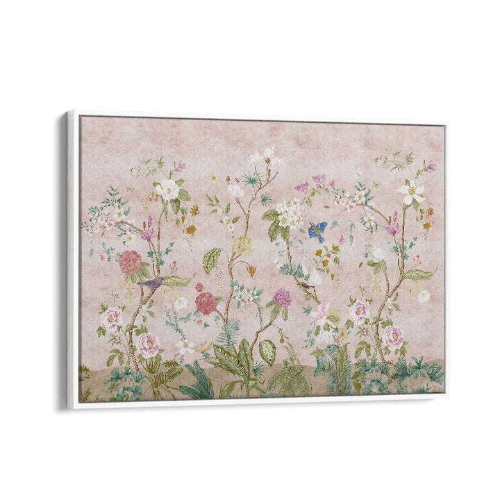 Elegant PINK FLORAL, INDIAN ART PAINTINGS showcasing vibrant floral designs to enhance your space's beauty.