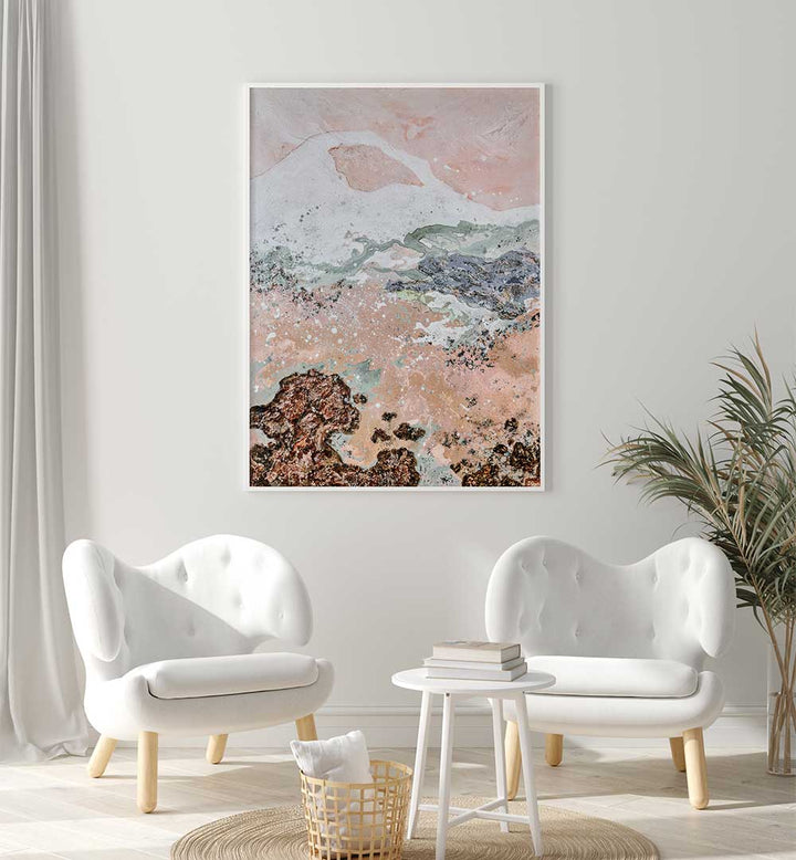 PINK HORIZON , LANDSCAPE PAINTINGS