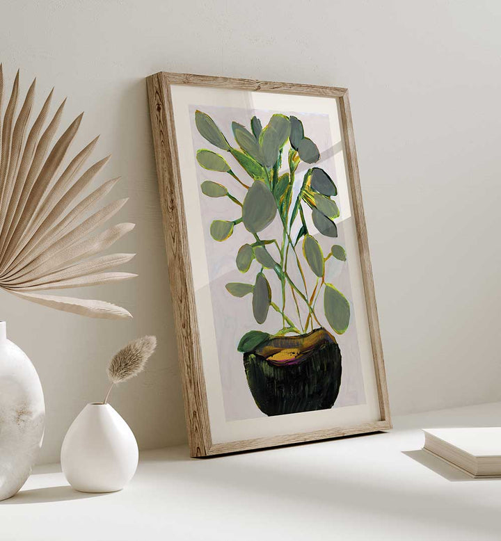 Elegant PLANT II, FLORAL FLOWER PAINTINGS adding vibrant nature to your space, showcasing abstract floral artistry.
