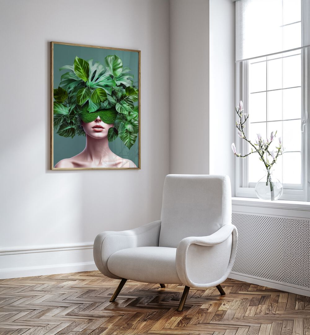 Transform your space with PLANT LOVER III, SURREAL ART PRINTS, blending nature and imagination beautifully.