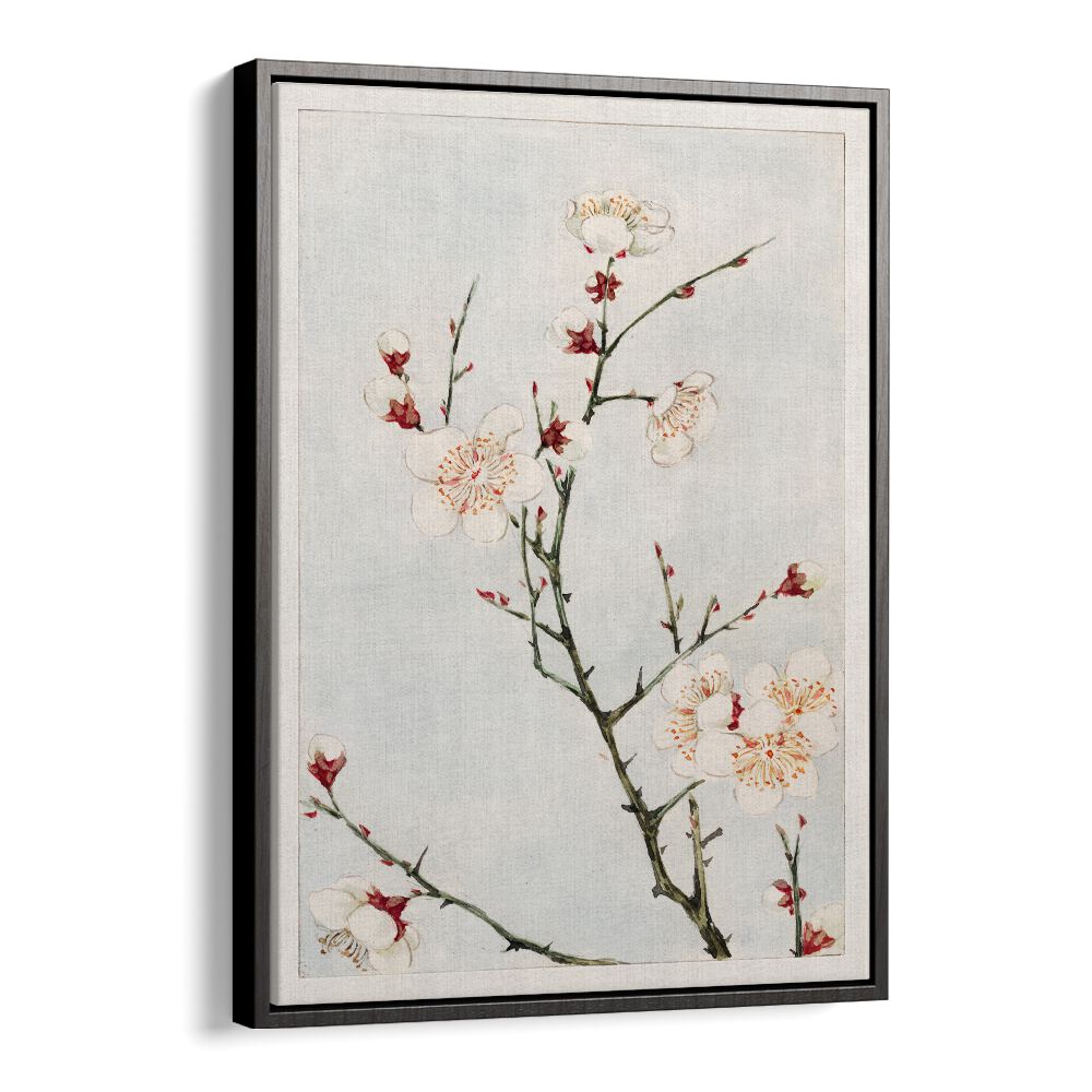 Elegant PLUM BRANCHES WITH BLOSSOMS, JAPANESE PAINTINGS art print adds beauty to any space with traditional charm.