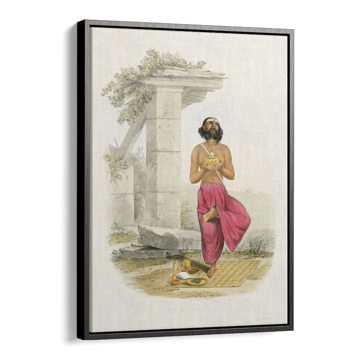 Captivating POOJA TO SOORYA (SUN) INDIAN ART PAINTINGS showcasing devotion and spirituality in exquisite detail.
