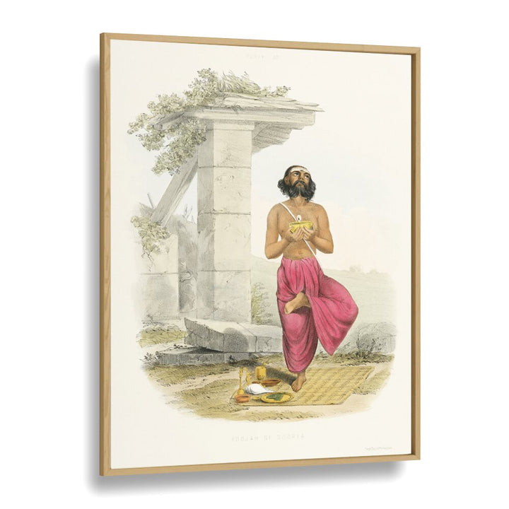 Celebrating devotion, the POOJA TO SOORYA (SUN) INDIAN ART PAINTINGS reflect spiritual essence and vibrant artistry.